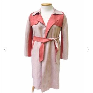 Solitaire Suede Duster Coat